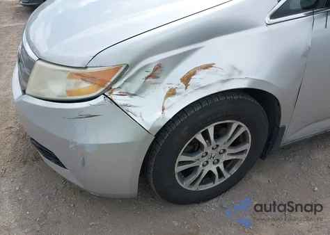 2011 Honda Odyssey Ex from USA, damaged, VIN 5FNRL5H42BB010682